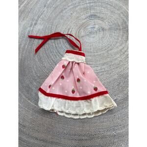 Vintage Berry Wear Strawberry Shortcake Pretty Party, Dress Only